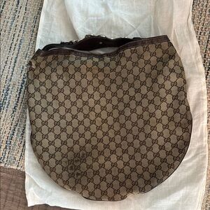 Vintage Gucci Brown Monogram Women's Bag